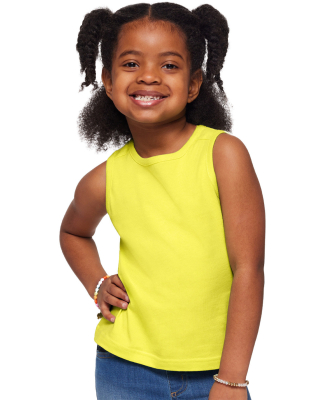 Rabbit Skins 3323 Toddler Fine Jersey Tank in Yellow