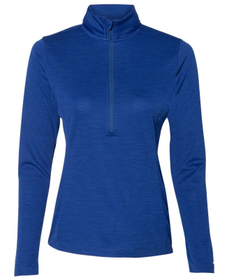 Russell Athletic QZ7EAX Women's Striated Quarter-Z in Royal