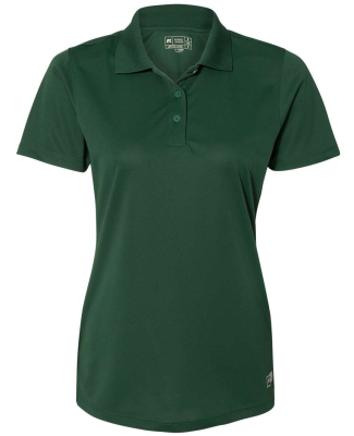 Russell Athletic 7EPTUX Women's Essential Polo in Dark green