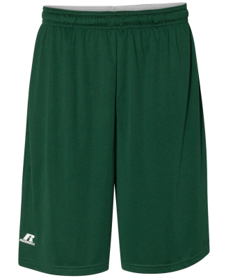 Russell Athletic TS7X2B Youth Essential 7" Shorts  in Dark green