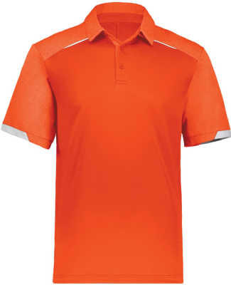 Russell Athletic R20DKM Men's Legend Polo in Burnt orange
