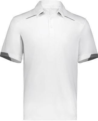 Russell Athletic R20DKM Men's Legend Polo in White