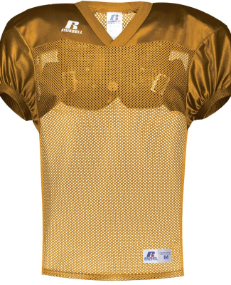 Russell Athletic S096BW Youth Stock Practice Jerse in Gold