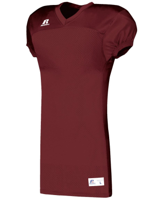 Russell Athletic S8623M Unisex Jersey With Side In in Cardinal