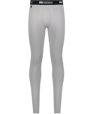 Russell Athletic R25CPM Unisex CoolCore® Compress in Grid iron silver