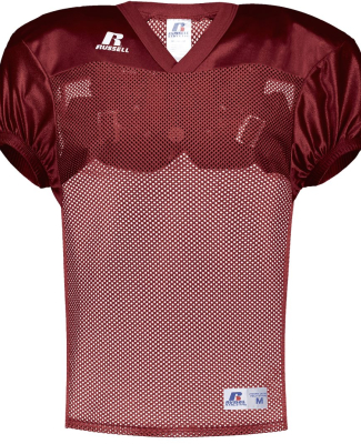 Russell Athletic S096BM Unisex Stock Practice Jers in Cardinal