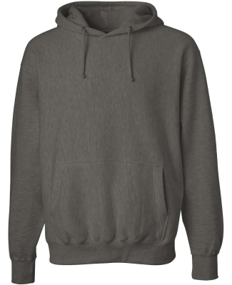 Weatherproof 7700 Unisex Cross Weave™ Hooded Swe in Charcoal