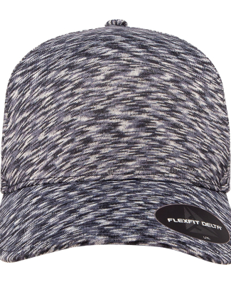 Yupoong-Flex Fit 280 Delta® Seamless Unipanel Cap in Melange navy