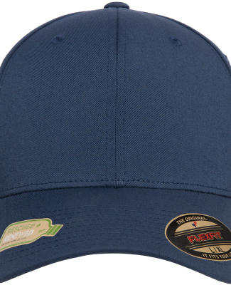 Yupoong-Flex Fit 6277R Sustainable Polyester Cap in Navy