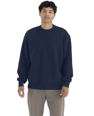 Next Level Apparel 9007 Unisex Heavyweight Crewnec in Midnight navy