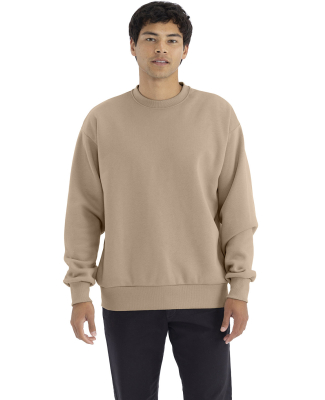 Next Level Apparel 9007 Unisex Heavyweight Crewnec in Tan