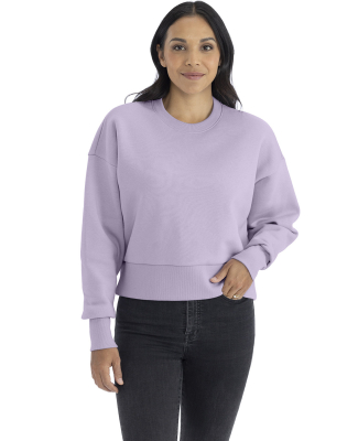 Next Level Apparel 9087 Women's Heavyweight Crewne in Lavender