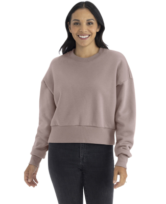 Next Level Apparel 9087 Women's Heavyweight Crewne in Shiitake
