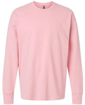 Next Level Apparel 7211 Heavyweight Long Sleeve T- in Light Pink
