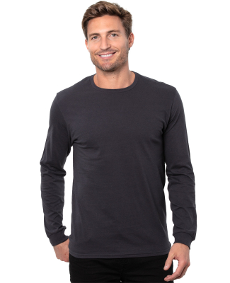 Threadfast Apparel T3000 Unisex Epic Long Sleeve T in Charcoal