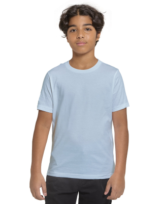 Threadfast Apparel T1000B Youth Epic Cotton T-Shir in Light blue
