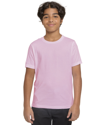 Threadfast Apparel T1000B Youth Epic Cotton T-Shir in Light Pink