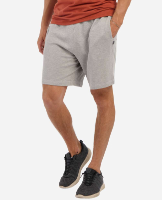 Boxercraft BM6501 Men's French Terry Shorts in Oxford heather