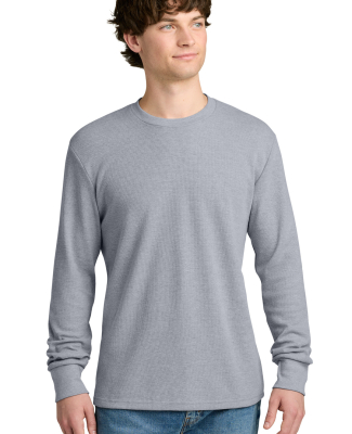 Next Level Apparel 8211 Unisex Ideal Thermal Long  in Heather gray