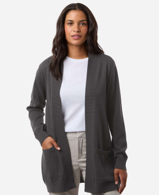 Devon and Jones DG447W Women's New Classic Cardiga in Graphite