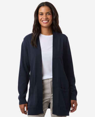 Devon and Jones DG447W Women's New Classic Cardiga in Navy
