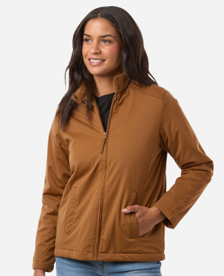 Harriton M781W Women's Guardian Insulated Utility  in Duck brown