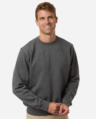 DRI DUCK 7202 Men's Granite Crewneck Pullover in Dark oxford