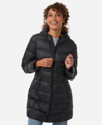 Weatherproof W26720 Women's Poly-filled 3/4 Length in Black