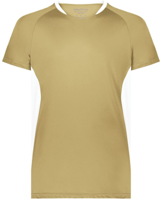 Augusta Sportswear 322240 Unisex Octane Soccer Jer in Vegas gold/ white