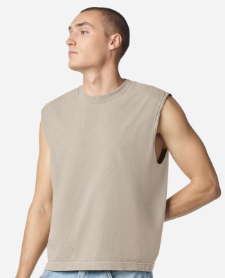 American Apparel 207GD Unisex Heavyweight Cotton G in Faded bone