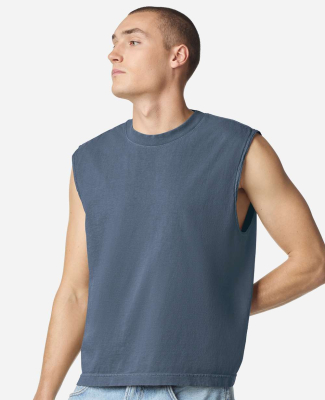 American Apparel 207GD Unisex Heavyweight Cotton G in Faded navy