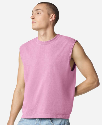 American Apparel 207GD Unisex Heavyweight Cotton G in Faded powder pink