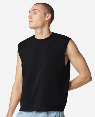 American Apparel 207GD Unisex Heavyweight Cotton G in True black