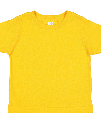 Rabbit Skins 3301T Toddler Cotton Jersey Tee in Gold
