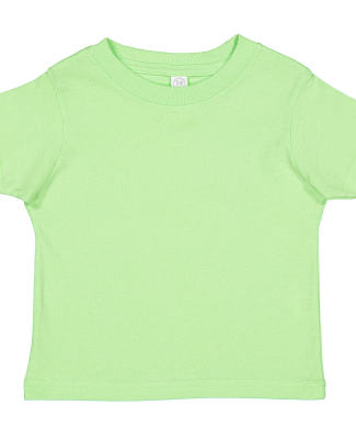 Rabbit Skins 3301T Toddler Cotton Jersey Tee in Key lime