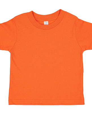 Rabbit Skins 3301T Toddler Cotton Jersey Tee in Orange