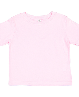 Rabbit Skins 3301T Toddler Cotton Jersey Tee in Pink