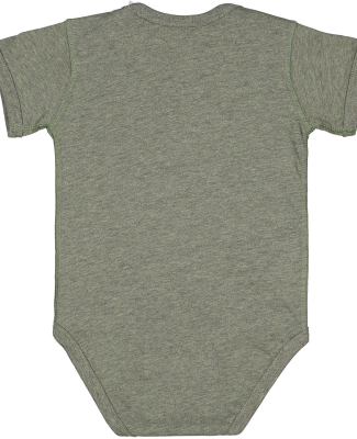 Rabbit Skins 4424 Infant Fine Jersey Bodysuit in Bamboo blackout