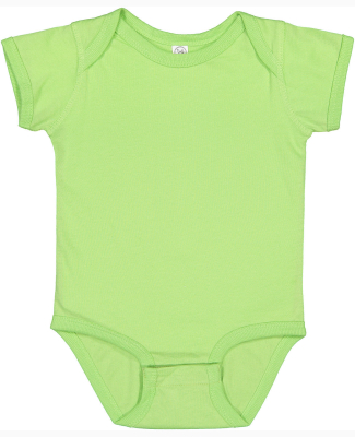 Rabbit Skins 4424 Infant Fine Jersey Bodysuit in Key Lime
