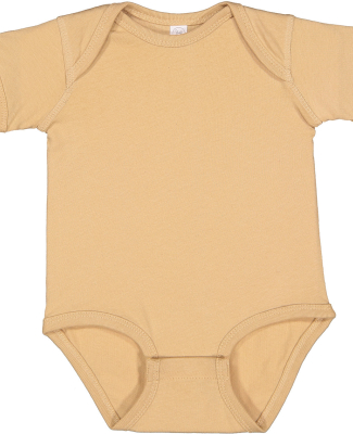 Rabbit Skins 4424 Infant Fine Jersey Bodysuit in Latte