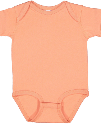 Rabbit Skins 4424 Infant Fine Jersey Bodysuit in Sunset