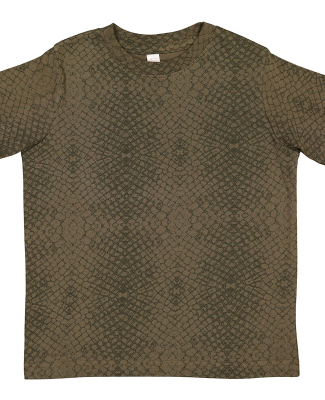 Rabbit Skins 3321 Toddler Fine Jersey Tee in Green Reptile