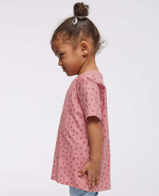 Rabbit Skins 3321 Toddler Fine Jersey Tee in Mauvelous Spot