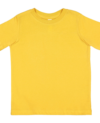 Rabbit Skins 3321 Toddler Fine Jersey Tee in Mustard