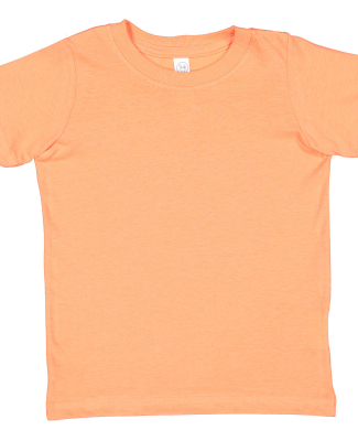 Rabbit Skins 3321 Toddler Fine Jersey Tee in Papaya