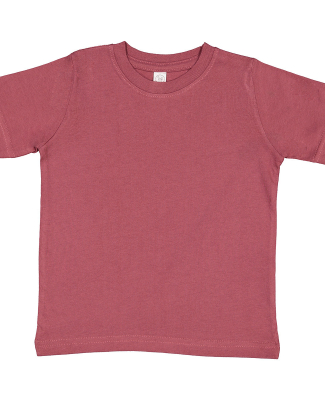 Rabbit Skins 3321 Toddler Fine Jersey Tee in Rouge