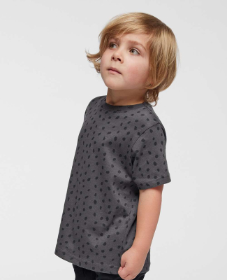 Rabbit Skins 3321 Toddler Fine Jersey Tee in Slate Spot
