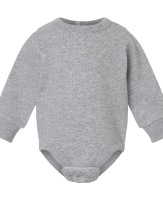 Rabbit Skins 3421 Infant Fleece Bodysuit in Heather