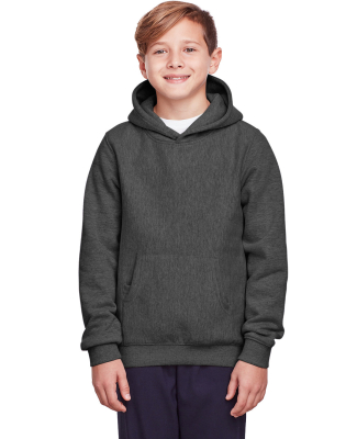 Team 365 TT96Y Youth Zone HydroSport™ Heavyweigh in Dark grey heather
