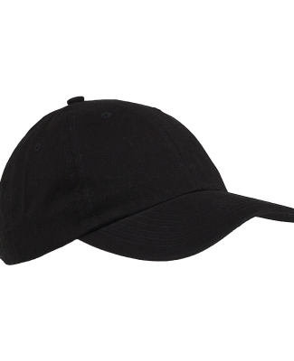 Big Accessories BX001 Classic Brushed Twill Cap in Black